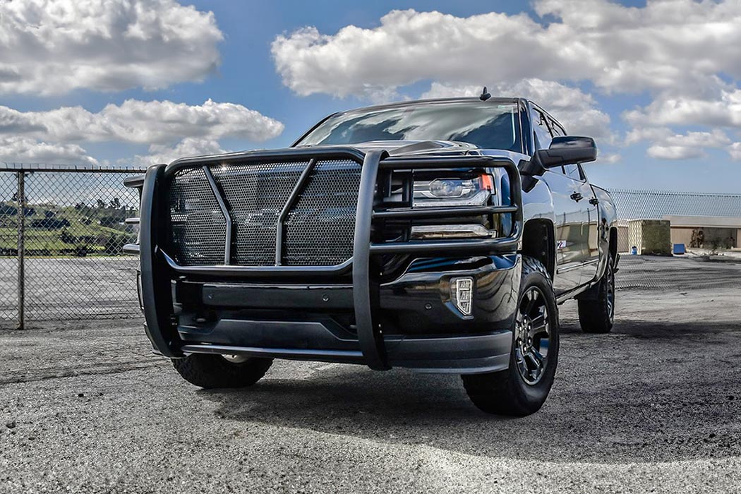 Truck accessories on display at Cliff's Welding's Mesa showroom